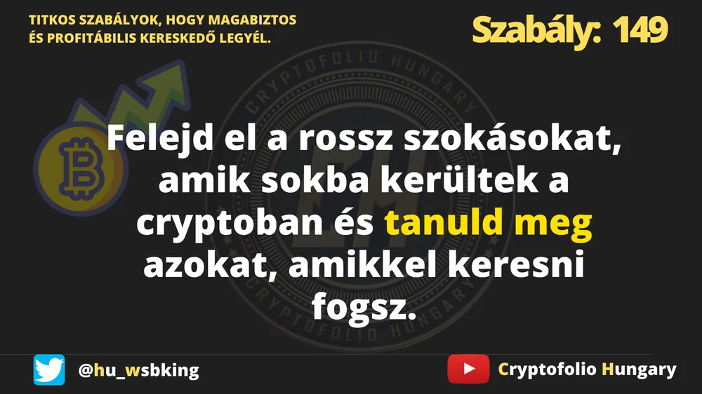 Felejtsd el a rossz szokásokat, és tanuld meg azokat, amikkel keresni fogsz
