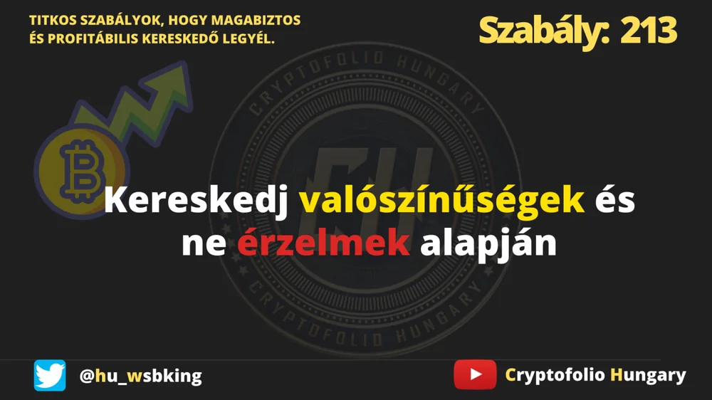 Kereskedj valószínűségek és ne érzelmek alapján